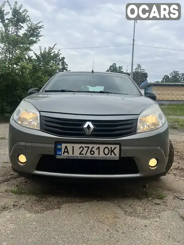 Хетчбек Renault Sandero 2009 1.39 л. Ручна / Механіка обл. Київська, Київ - Фото 1/20