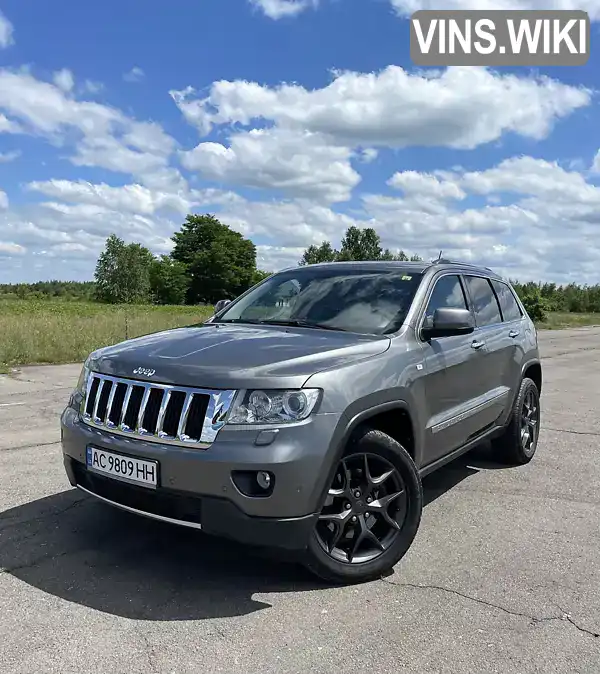 Позашляховик / Кросовер Jeep Grand Cherokee 2012 2.99 л. Автомат обл. Волинська, Луцьк - Фото 1/15