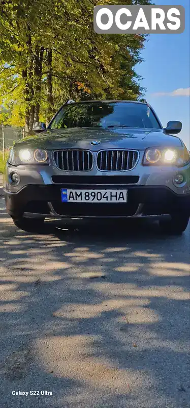 Позашляховик / Кросовер BMW X3 2010 2 л. Автомат обл. Житомирська, Звягель - Фото 1/17