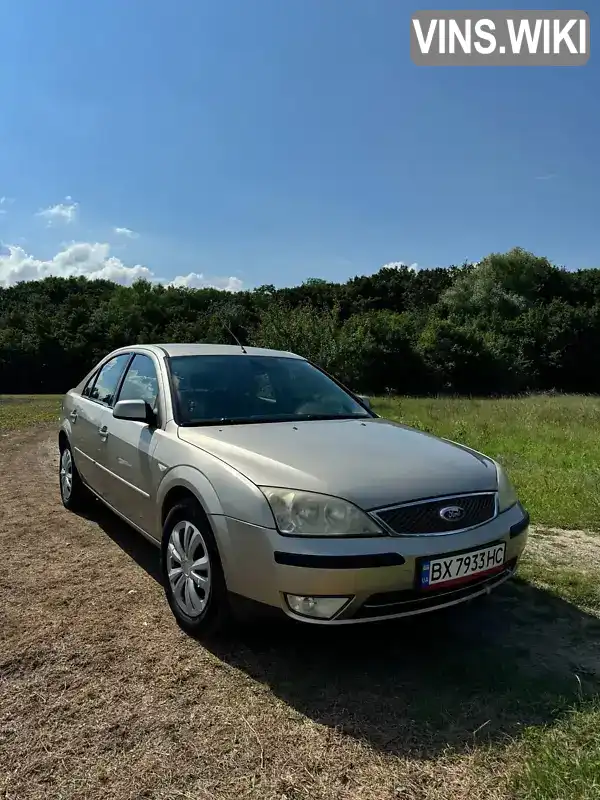 Ліфтбек Ford Mondeo 2004 1.8 л. Ручна / Механіка обл. Хмельницька, Хмельницький - Фото 1/16