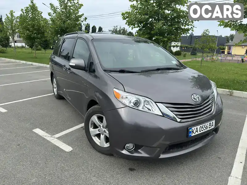 Мінівен Toyota Sienna 2016 3.5 л. Автомат обл. Київська, Київ - Фото 1/20