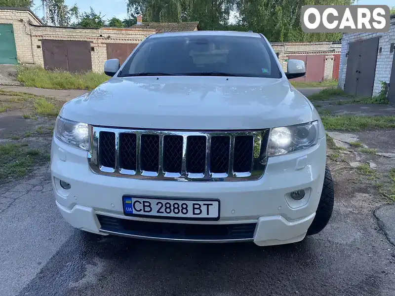 Позашляховик / Кросовер Jeep Grand Cherokee 2012 2.99 л. Автомат обл. Чернігівська, Чернігів - Фото 1/21