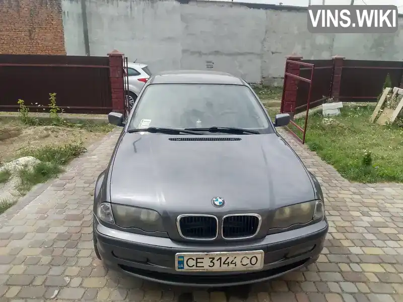 Седан BMW 3 Series 2001 1.95 л. Ручная / Механика обл. Ивано-Франковская, Калуш - Фото 1/10