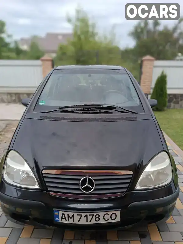 Хетчбек Mercedes-Benz A-Class 2001 1.4 л. Ручна / Механіка обл. Житомирська, Звягель - Фото 1/10