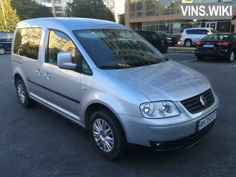 Минивэн Volkswagen Caddy 2010 1.4 л. Ручная / Механика обл. Житомирская, Житомир - Фото 1/12