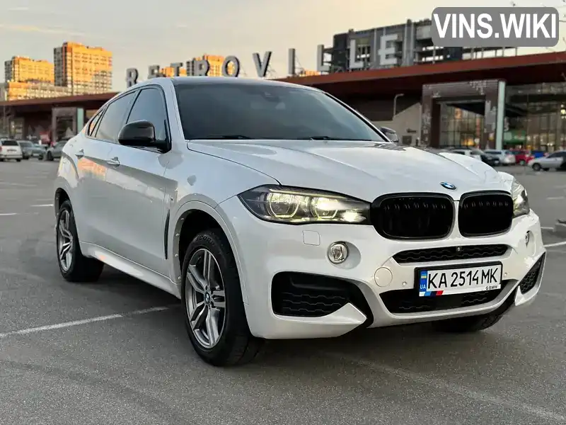 Внедорожник / Кроссовер BMW X6 2015 2.99 л. Автомат обл. Киевская, Киев - Фото 1/21