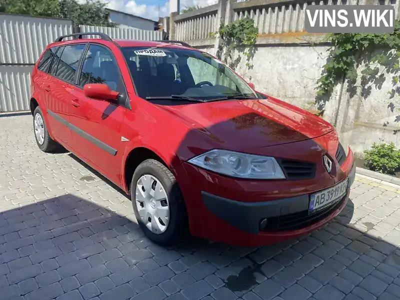 Універсал Renault Megane 2007 1.6 л. Ручна / Механіка обл. Вінницька, Вінниця - Фото 1/21