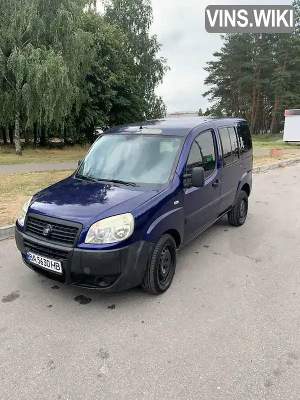 Мінівен Fiat Doblo 2008 1.4 л. Ручна / Механіка обл. Кіровоградська, Кропивницький (Кіровоград) - Фото 1/6