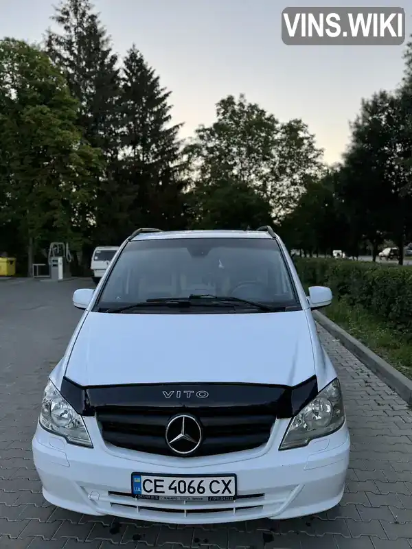 Мінівен Mercedes-Benz Vito 2012 2.14 л. Автомат обл. Вінницька, Чернівці - Фото 1/14