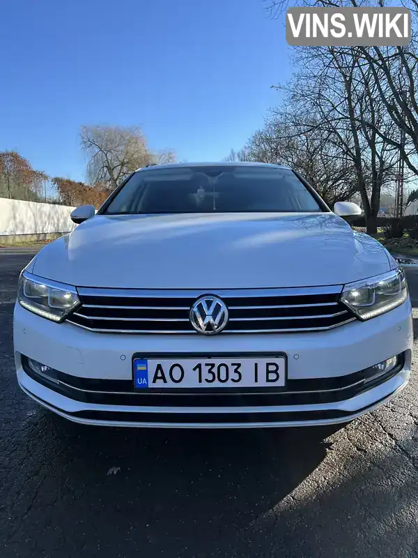 Универсал Volkswagen Passat 2015 1.97 л. Ручная / Механика обл. Закарпатская, Берегово - Фото 1/21