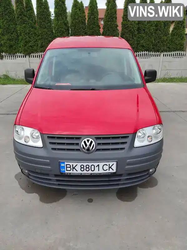 Минивэн Volkswagen Caddy 2009 null_content л. Ручная / Механика обл. Ровенская, Ровно - Фото 1/10