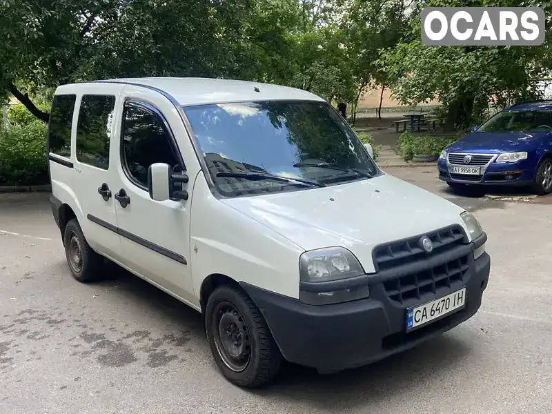 Мінівен Fiat Doblo 2004 1.6 л. Ручна / Механіка обл. Київська, Біла Церква - Фото 1/11