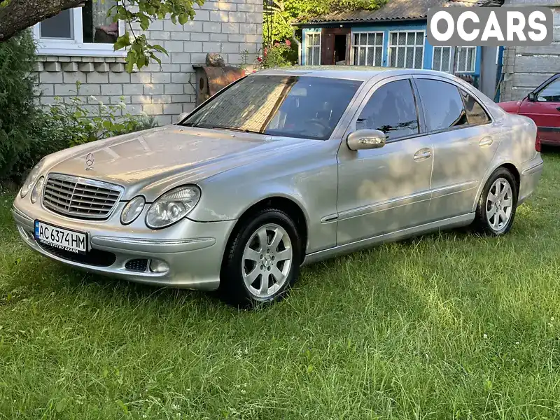 Седан Mercedes-Benz E-Class 2002 2.7 л. Автомат обл. Волинська, Ратне - Фото 1/11