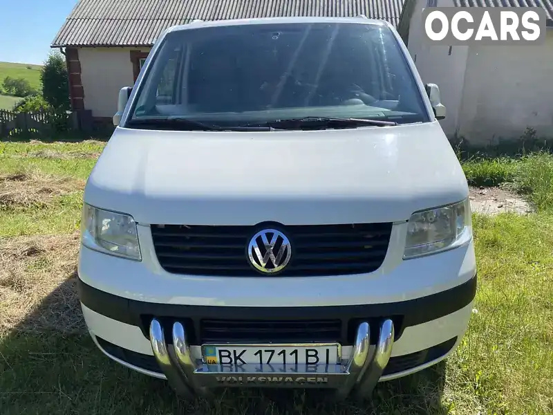 Мінівен Volkswagen Transporter 2005 1.9 л. Ручна / Механіка обл. Рівненська, Дубно - Фото 1/12