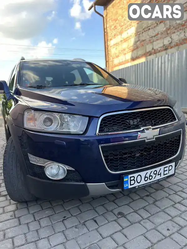 Внедорожник / Кроссовер Chevrolet Captiva 2012 2.23 л. Ручная / Механика обл. Тернопольская, Тернополь - Фото 1/15