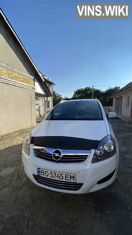 Мінівен Opel Zafira 2011 1.7 л. Ручна / Механіка обл. Тернопільська, Борщів - Фото 1/17