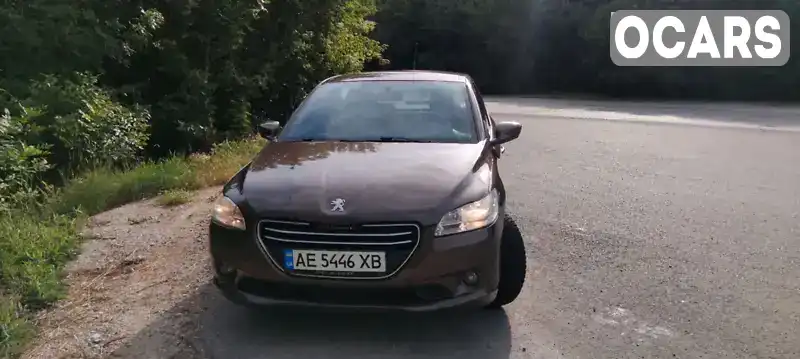 Седан Peugeot 301 2013 1.56 л. Ручна / Механіка обл. Запорізька, Вільнянськ - Фото 1/10