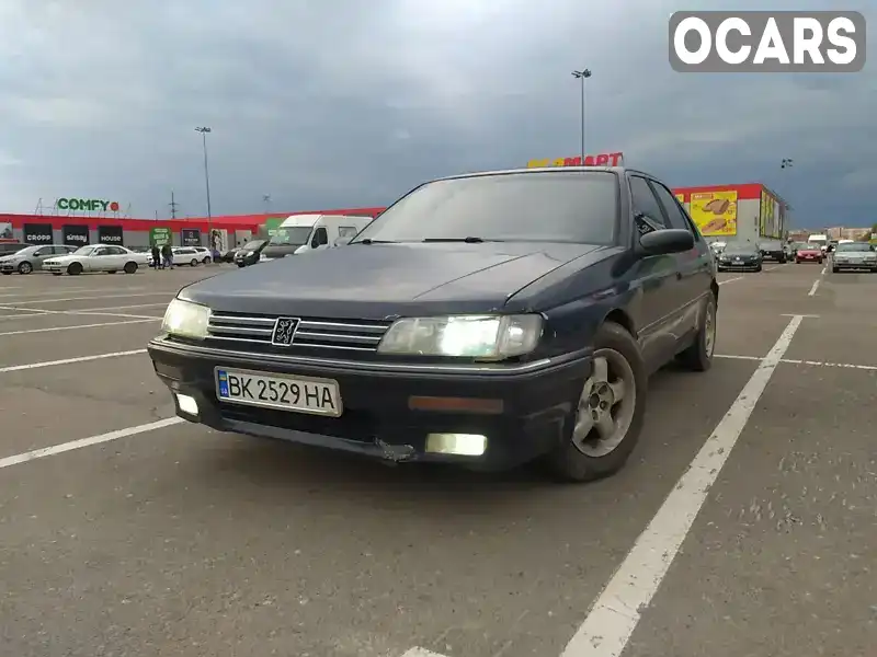 Седан Peugeot 605 1992 3 л. Ручная / Механика обл. Ровенская, Ровно - Фото 1/21