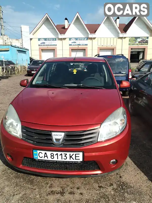 Хетчбек Dacia Sandero 2010 1.4 л. Ручна / Механіка обл. Черкаська, Черкаси - Фото 1/13