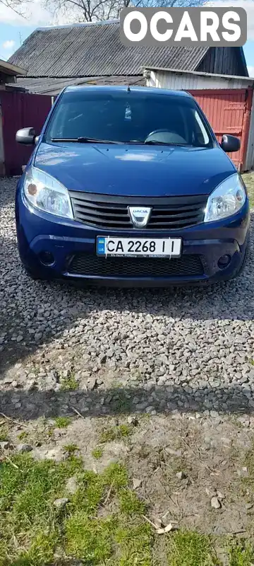 Хетчбек Dacia Sandero 2009 1.4 л. Ручна / Механіка обл. Черкаська, Звенигородка - Фото 1/4