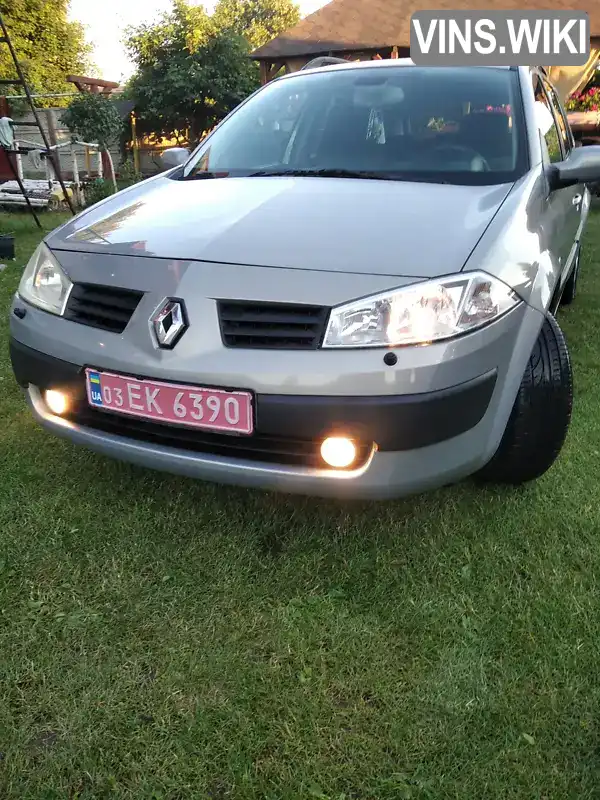 VF1KM0J0H31175559 Renault Megane 2004 Хэтчбек 1.6 л. Фото 1