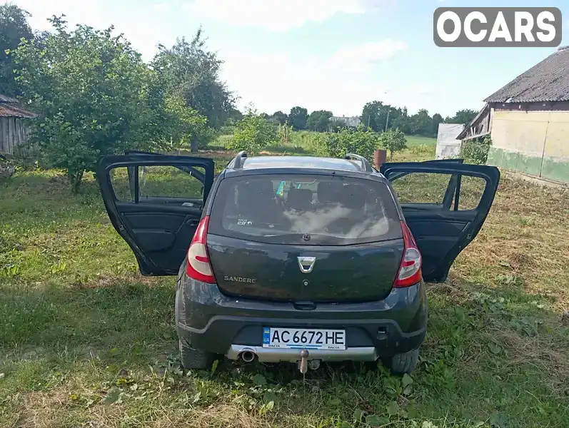 Хетчбек Dacia Sandero 2011 1.6 л. обл. Волинська, Локачі - Фото 1/6