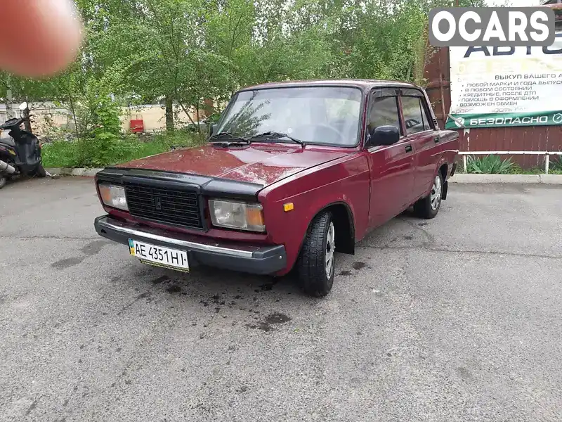 Седан ВАЗ / Lada 2107 1990 1.58 л. Ручна / Механіка обл. Дніпропетровська, Кривий Ріг - Фото 1/11