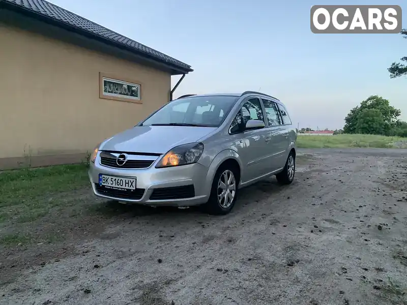 Мінівен Opel Zafira 2006 1.91 л. Ручна / Механіка обл. Рівненська, Сарни - Фото 1/21