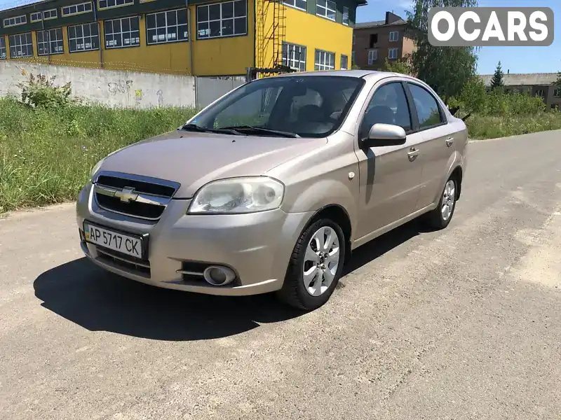 Седан Chevrolet Aveo 2007 1.6 л. Ручна / Механіка обл. Житомирська, Баранівка - Фото 1/10