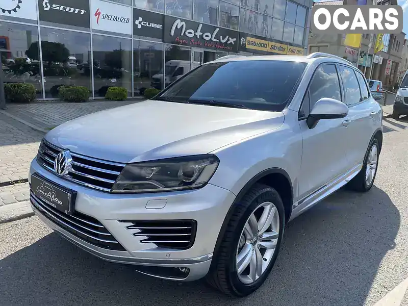 Позашляховик / Кросовер Volkswagen Touareg 2015 3 л. Автомат обл. Закарпатська, Мукачево - Фото 1/21