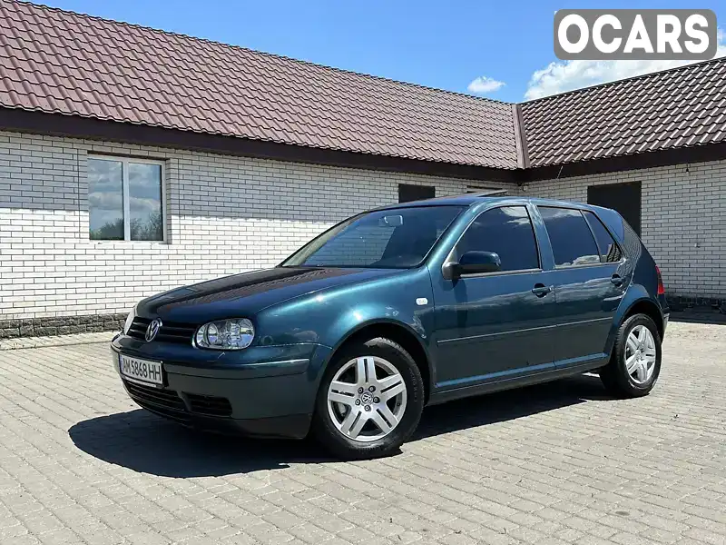 Хетчбек Volkswagen Golf 2002 1.6 л. Ручна / Механіка обл. Житомирська, Радомишль - Фото 1/21