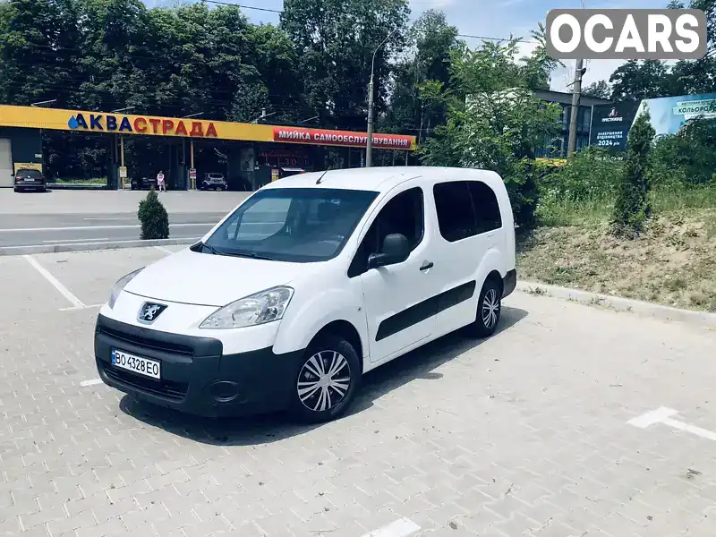 Мінівен Peugeot Partner 2010 1.56 л. Ручна / Механіка обл. Тернопільська, Тернопіль - Фото 1/10