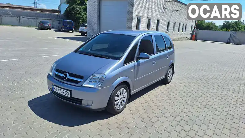 Микровэн Opel Meriva 2004 1.6 л. Ручная / Механика обл. Полтавская, Кременчуг - Фото 1/21