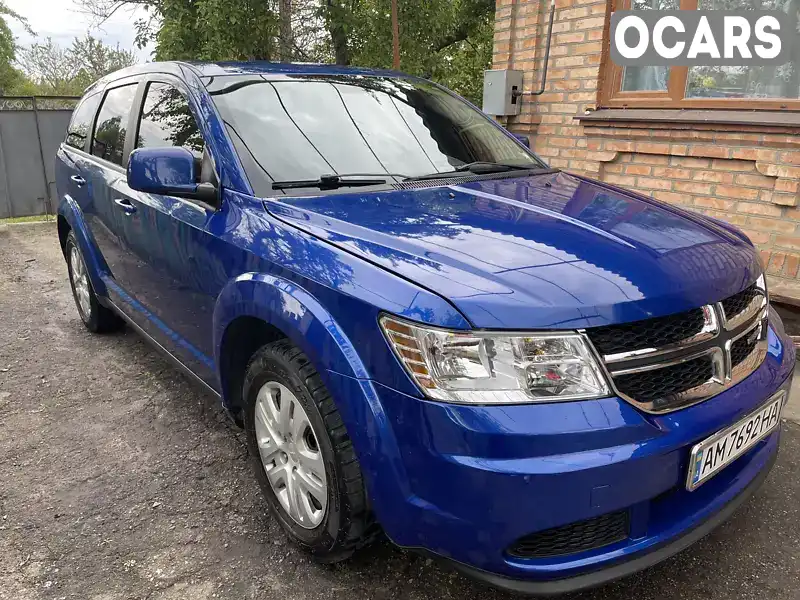 Позашляховик / Кросовер Dodge Journey 2014 2.4 л. Автомат обл. Житомирська, Бердичів - Фото 1/9