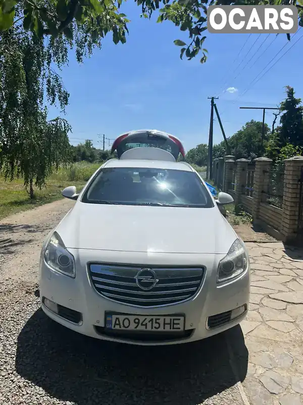 Универсал Opel Insignia 2010 1.96 л. Ручная / Механика обл. Закарпатская, Ужгород - Фото 1/14