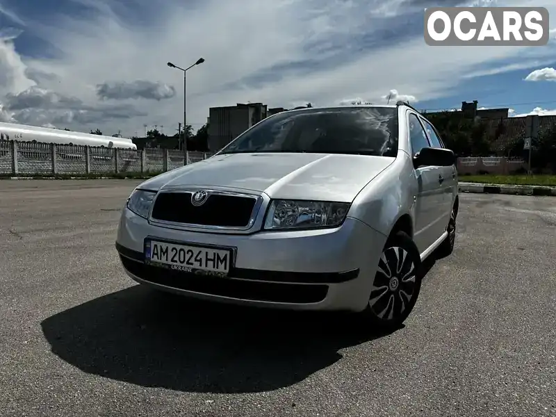 Універсал Skoda Fabia 2003 1.2 л. Ручна / Механіка обл. Житомирська, Коростень - Фото 1/9