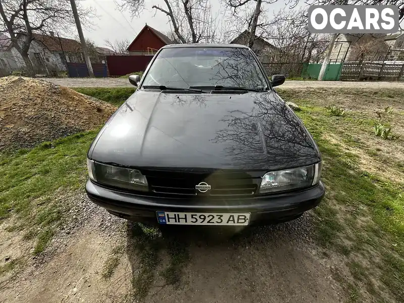 Седан Nissan Primera 1992 1.6 л. Ручна / Механіка обл. Одеська, Роздільна - Фото 1/10