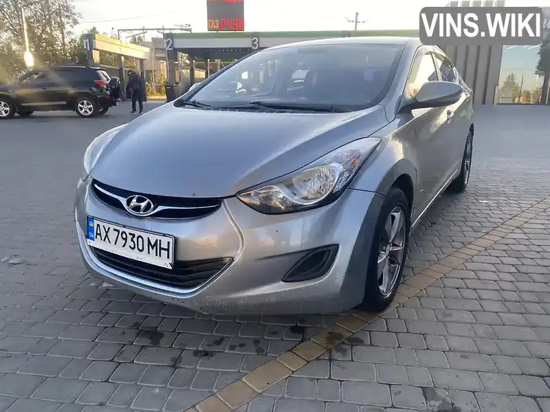 Седан Hyundai Elantra 2012 1.59 л. Ручна / Механіка обл. Харківська, Харків - Фото 1/10