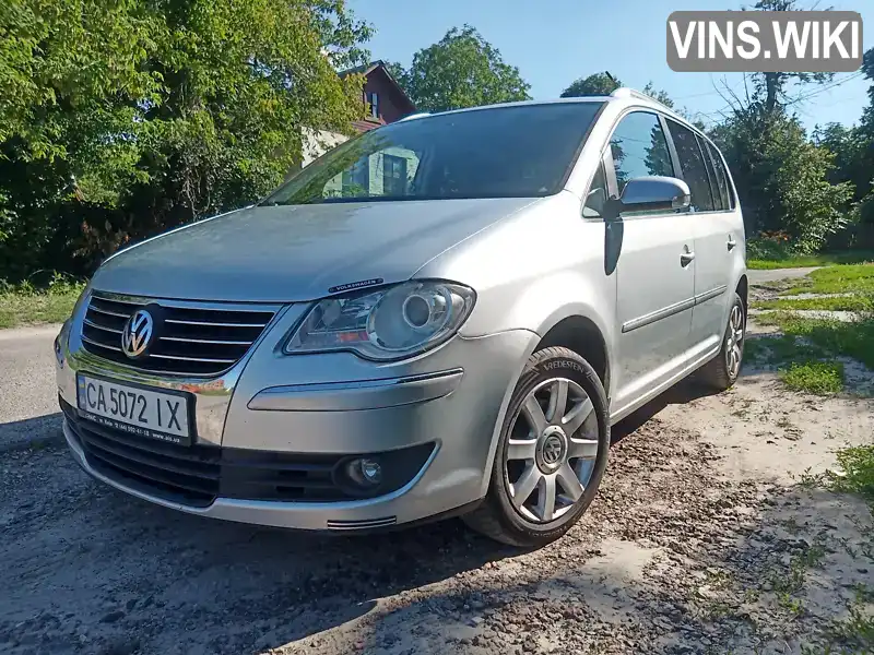 Мінівен Volkswagen Touran 2007 1.39 л. Ручна / Механіка обл. Черкаська, Черкаси - Фото 1/21