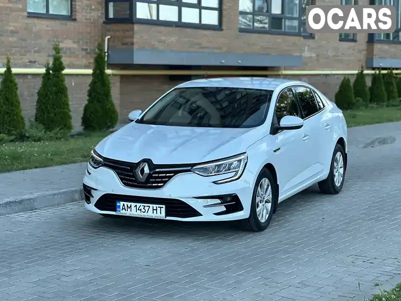 Седан Renault Megane 2021 1.5 л. Автомат обл. Житомирська, Житомир - Фото 1/21