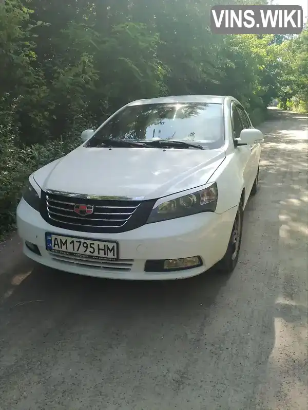 Седан Geely Emgrand 7 (EC7) 2013 1.79 л. Ручна / Механіка обл. Житомирська, Коростень - Фото 1/6