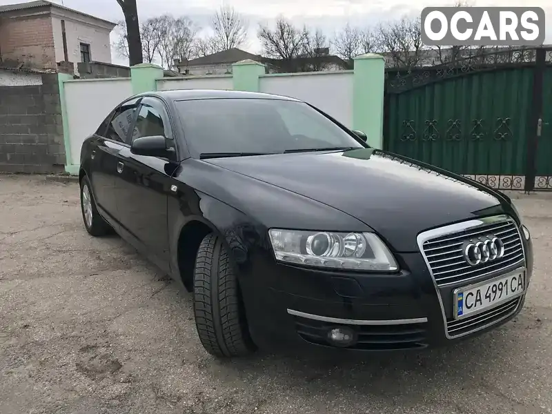 Седан Audi A6 2008 2.4 л. Автомат обл. Черкаська, Звенигородка - Фото 1/21