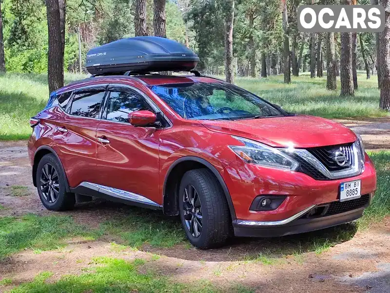 Позашляховик / Кросовер Nissan Murano 2018 3.5 л. Варіатор обл. Сумська, Суми - Фото 1/21