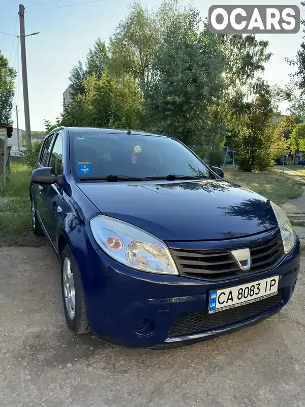 Хетчбек Dacia Sandero 2009 1.39 л. Ручна / Механіка обл. Черкаська, Канів - Фото 1/8