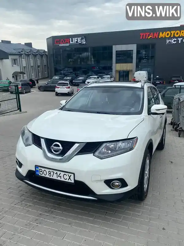 Позашляховик / Кросовер Nissan Rogue 2015 2.49 л. Автомат обл. Тернопільська, Тернопіль - Фото 1/21