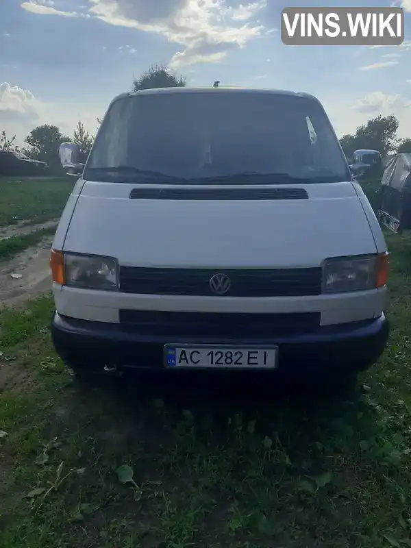 Мінівен Volkswagen Caravelle 1998 1.9 л. Ручна / Механіка обл. Волинська, Любомль - Фото 1/9