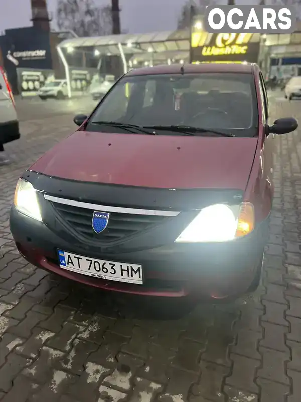 Седан Dacia Logan 2007 1.4 л. Ручная / Механика обл. Черновицкая, Черновцы - Фото 1/7