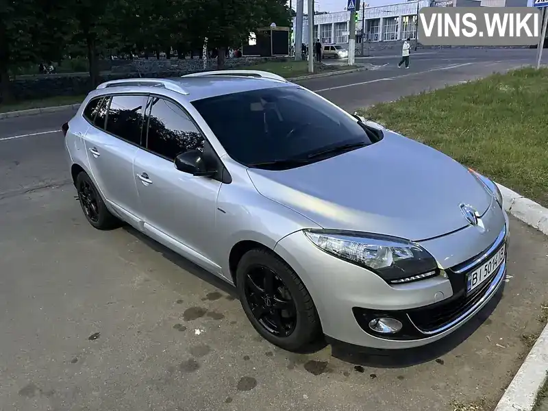 Универсал Renault Megane 2013 1.5 л. Автомат обл. Полтавская, Кременчуг - Фото 1/21