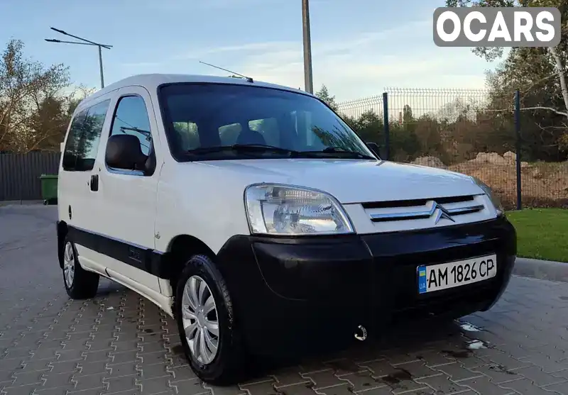 Мінівен Citroen Berlingo 2008 1.56 л. Ручна / Механіка обл. Житомирська, Житомир - Фото 1/13