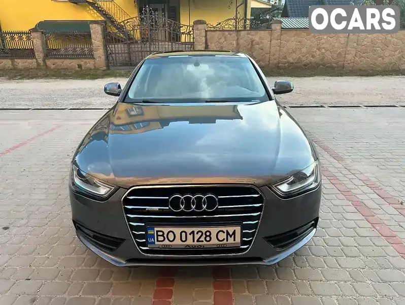 Седан Audi A4 2013 1.98 л. Автомат обл. Тернопільська, Чортків - Фото 1/14